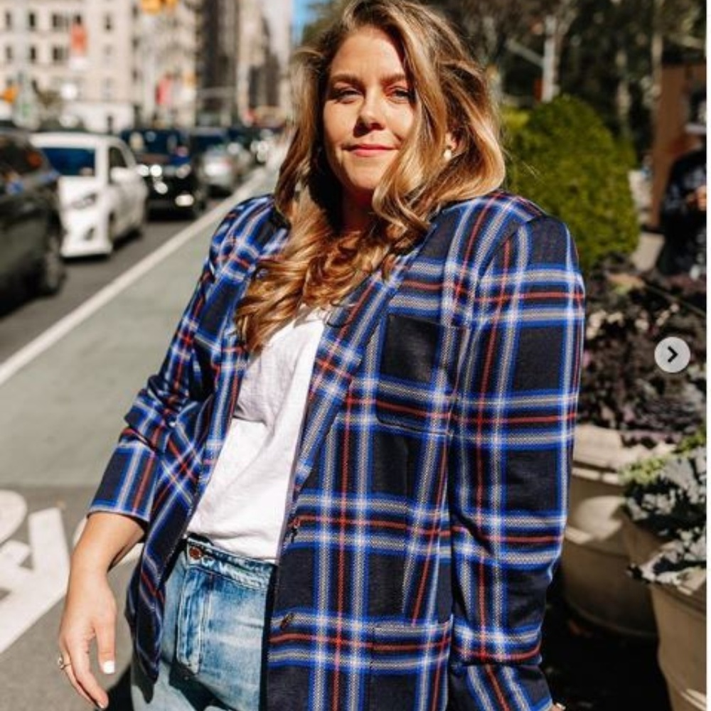 Lauren Ralph Lauren Plaid Blazer Plus size